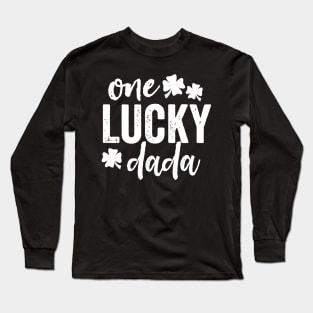 One Lucky Dada Long Sleeve T-Shirt